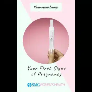 Your First Signs of Pregnancy